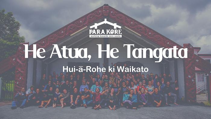 He Atua, He Tangata ki Waikato logo